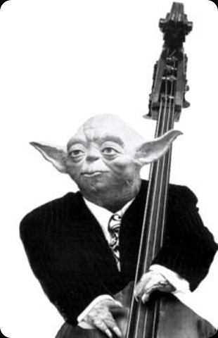 Yoda slappin da bass